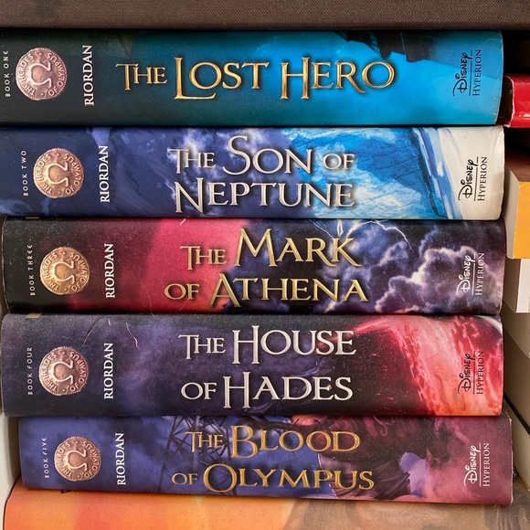 Rick Riordan Heroes of Olympus Book Set